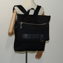 GUCCI Web Sherry Line Backpack Nylon Black Green Red 246407 Auth bs13331-25