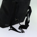 GUCCI Web Sherry Line Backpack Nylon Black Green Red 246407 Auth bs13331-14
