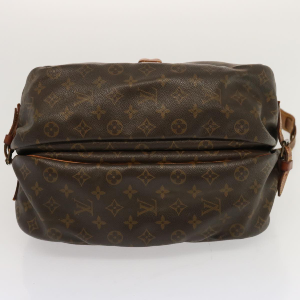 LOUIS VUITTON Monogram Saumur 35 Shoulder Bag M42254 LV Auth bs13341