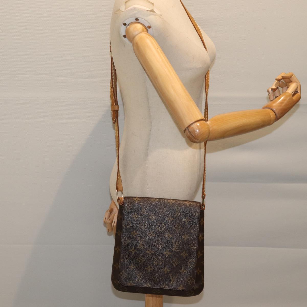 LOUIS VUITTON Monogram Musette Salsa Long Shoulder Bag M51387 LV Auth bs13346