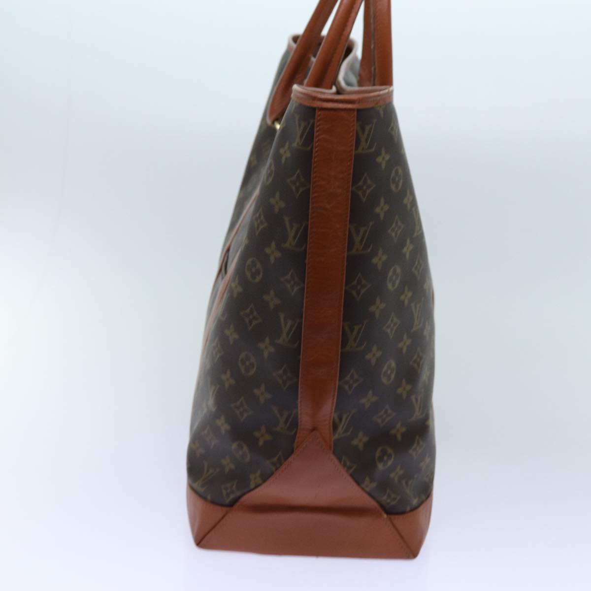 LOUIS VUITTON Monogram Sac Weekend GM Tote Bag M42420 LV Auth bs13351