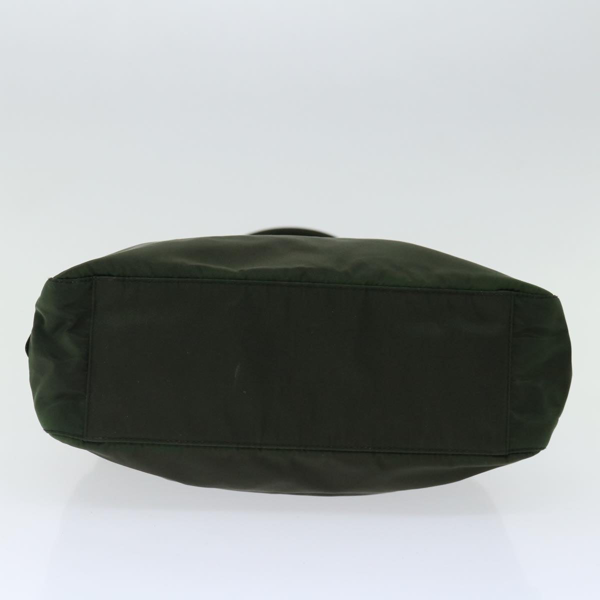 PRADA Shoulder Bag Nylon Khaki Auth bs13401