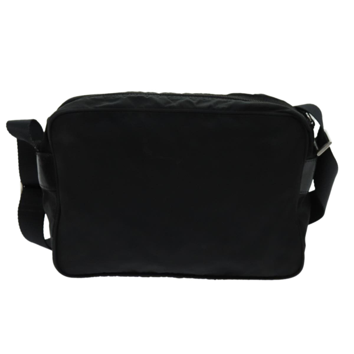 PRADA Shoulder Bag Nylon Black Auth bs13403