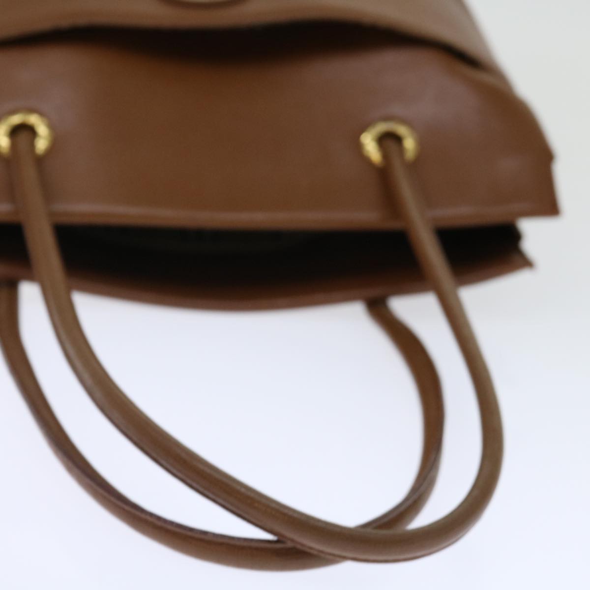 Burberrys Shoulder Bag Leather Brown Auth bs13405
