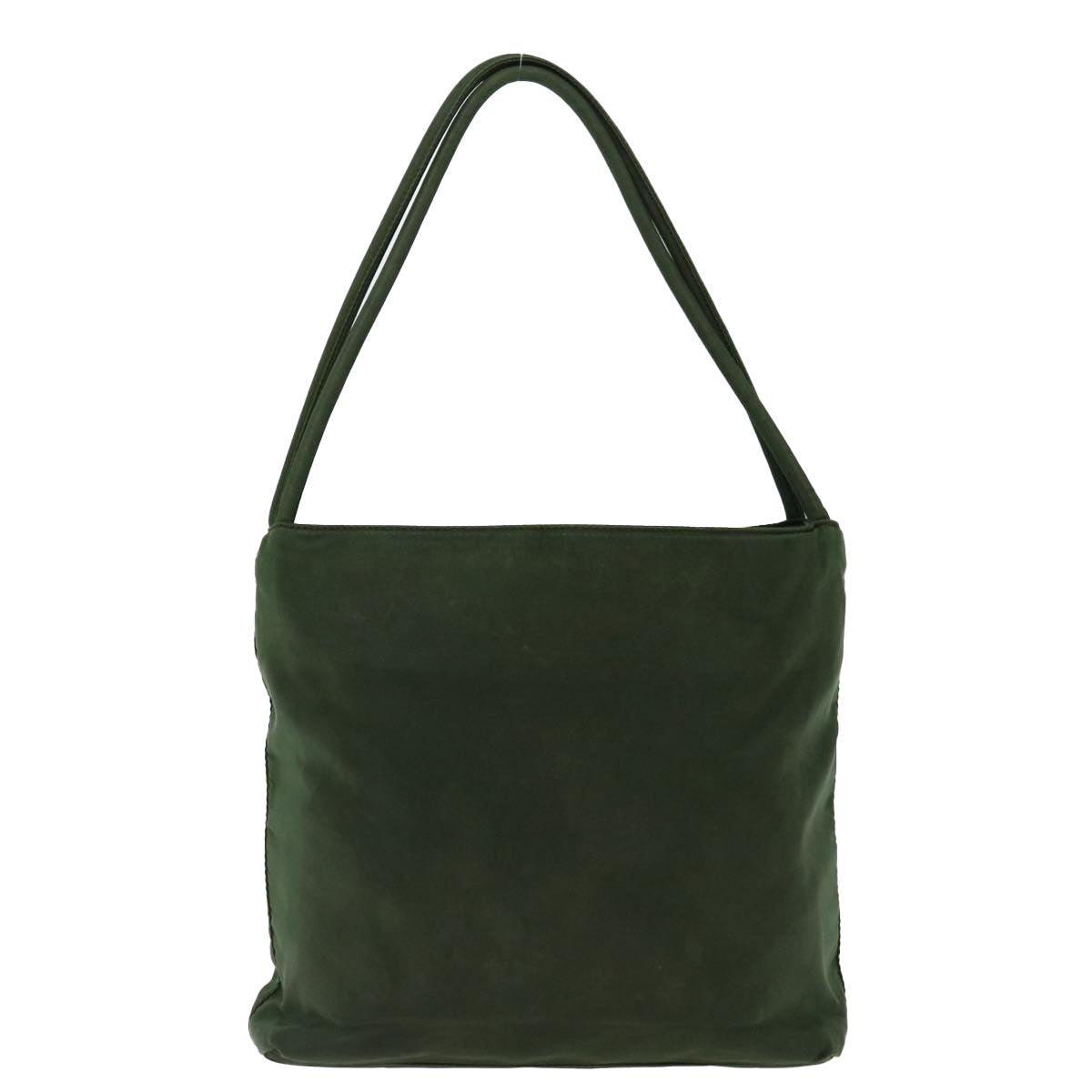 PRADA Shoulder Bag Nylon Khaki Auth bs13407 - 0
