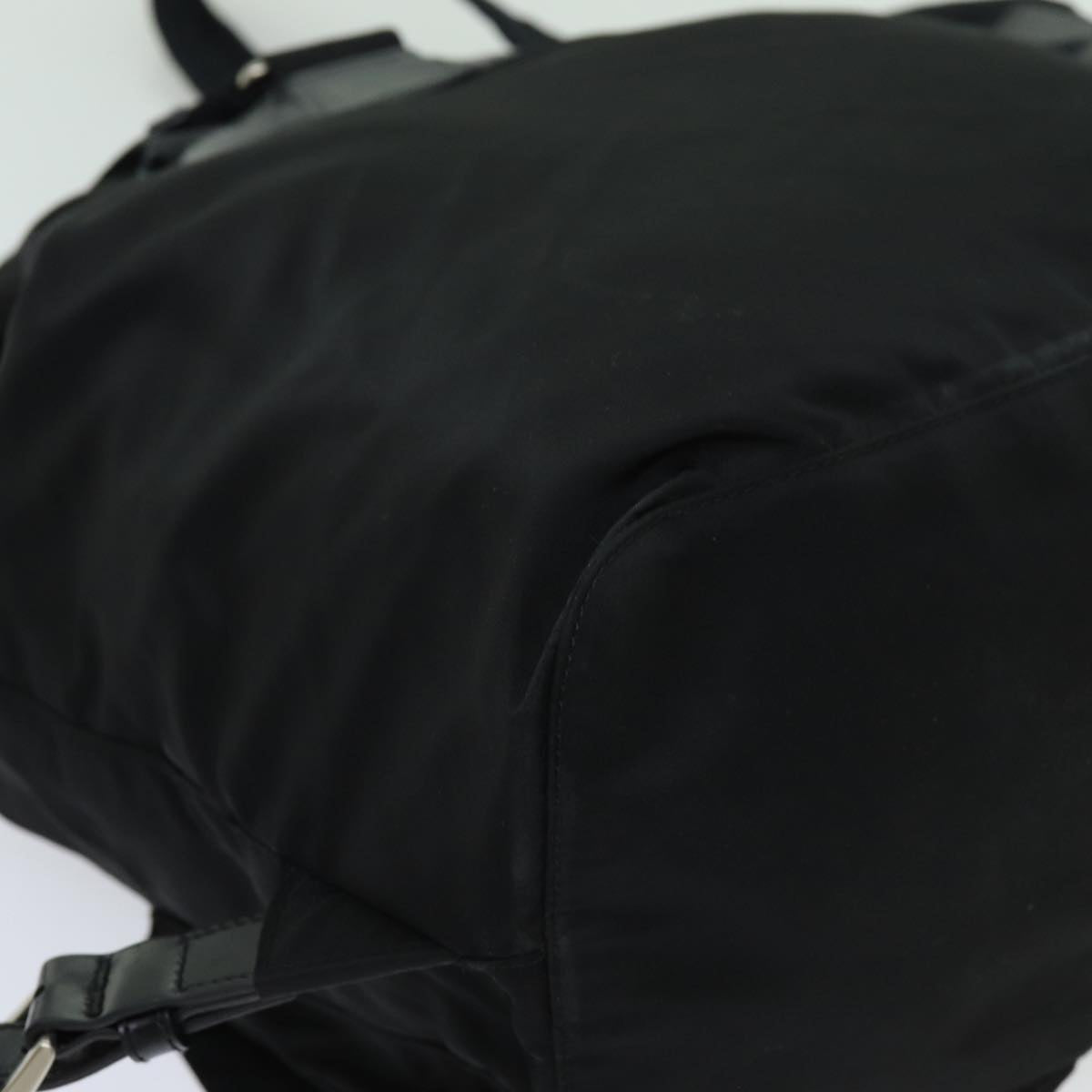 PRADA Backpack Nylon Black Auth bs13417