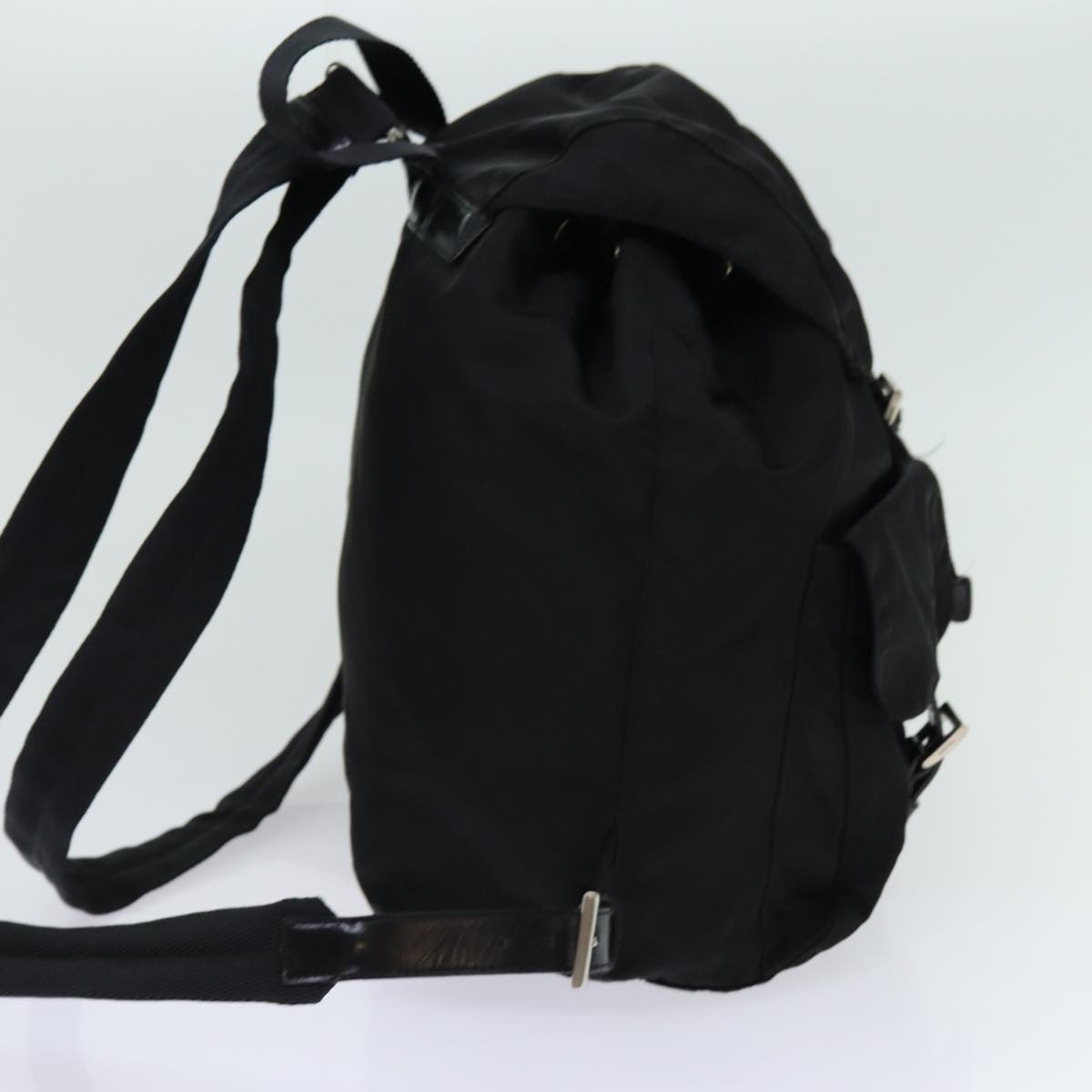 PRADA Backpack Nylon Black Auth bs13417