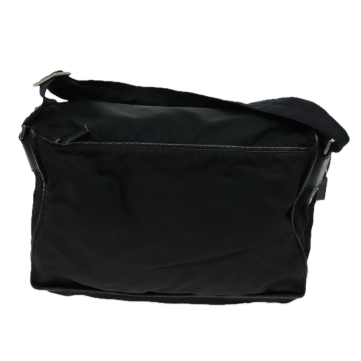 PRADA Shoulder Bag Nylon Black Auth bs13422 - 0