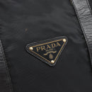PRADA Boston Bag Nylon Black Auth bs13423-19