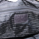 PRADA Boston Bag Nylon Black Auth bs13423-11