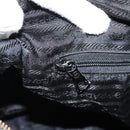 PRADA Boston Bag Nylon Black Auth bs13423-23