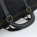 PRADA Boston Bag Nylon Black Auth bs13423-8