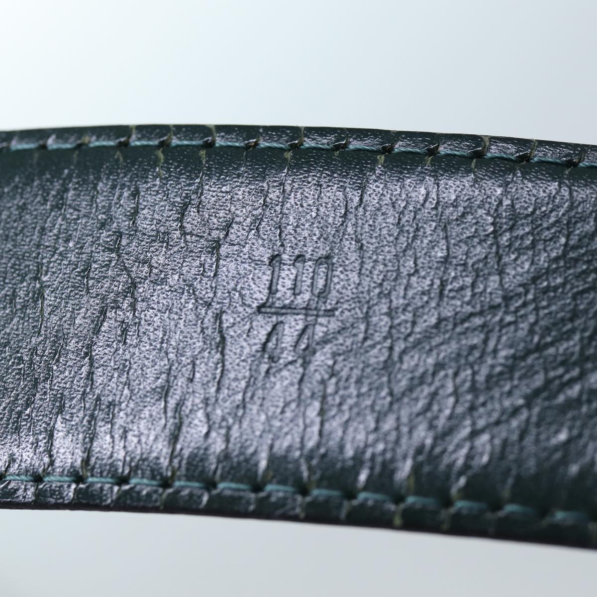 LOUIS VUITTON Taiga Leather Ceinture Classic Belt Epicea M6845V LV Auth bs13445
