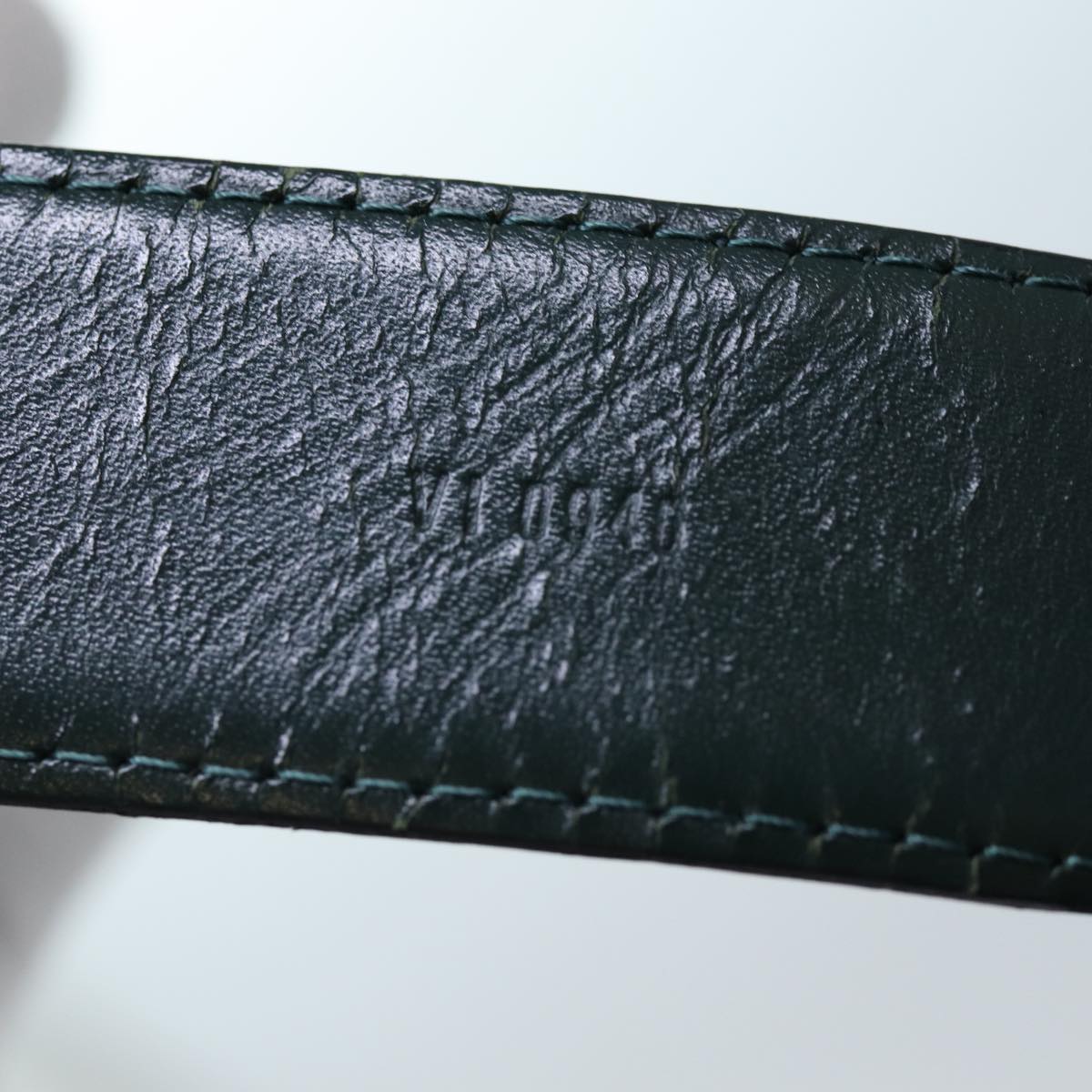 LOUIS VUITTON Taiga Leather Ceinture Classic Belt Epicea M6845V LV Auth bs13445