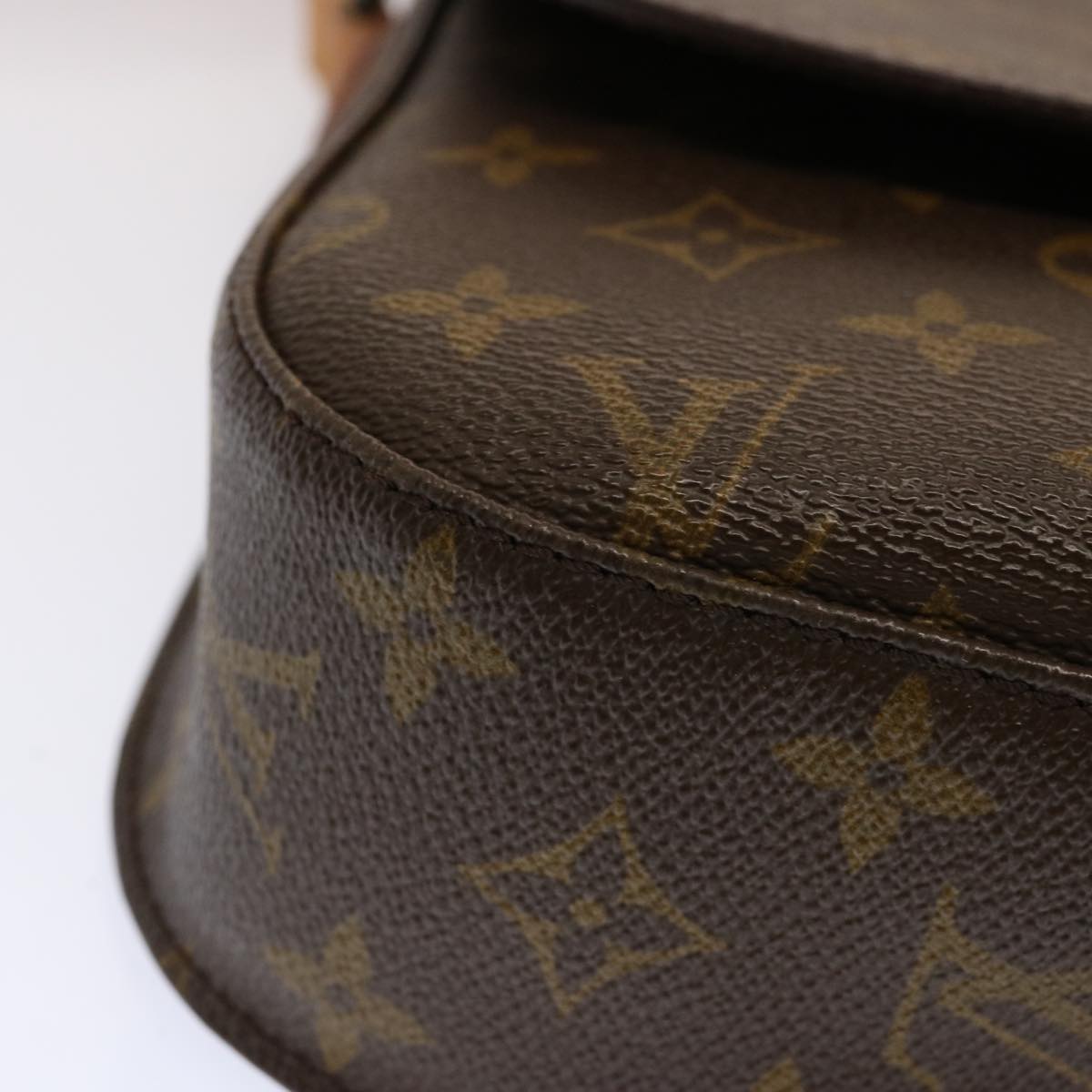 LOUIS VUITTON Monogram Saint Cloud GM Shoulder Bag Vintage M51242 Auth bs13477