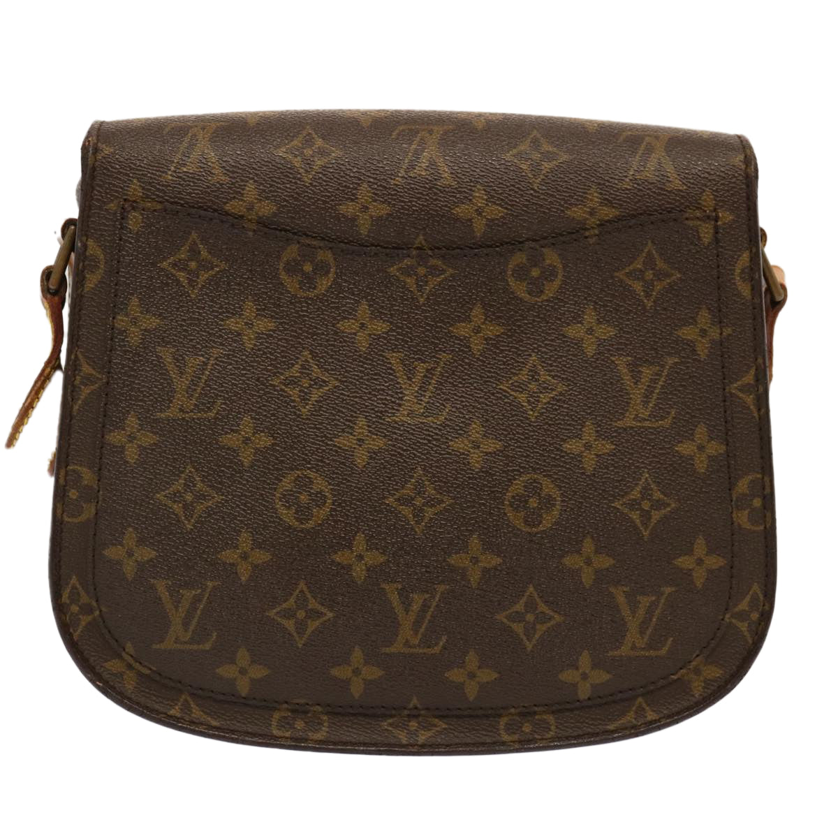 LOUIS VUITTON Monogram Saint Cloud GM Shoulder Bag Vintage M51242 Auth bs13477