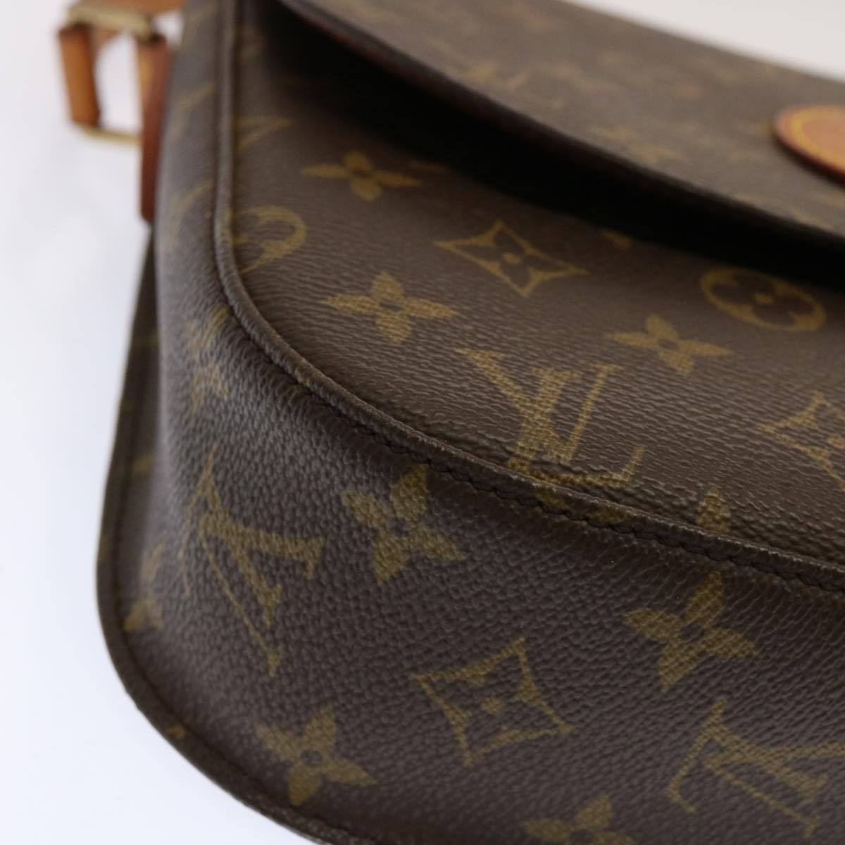 LOUIS VUITTON Monogram Saint Cloud GM Shoulder Bag M51242 LV Auth bs13478