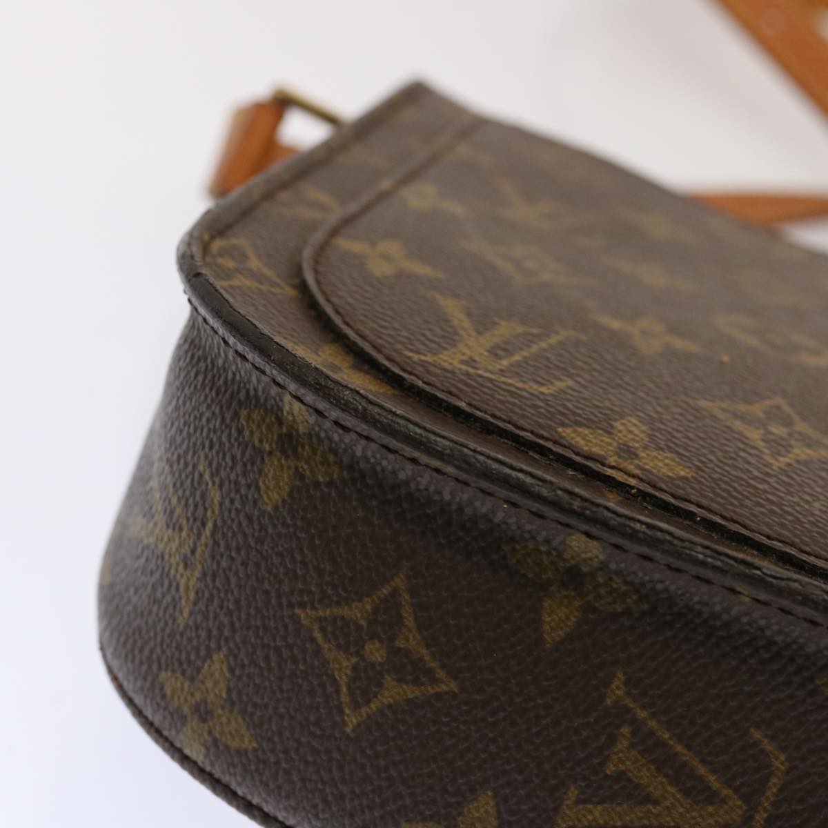 LOUIS VUITTON Monogram Saint Cloud GM Shoulder Bag M51242 LV Auth bs13478