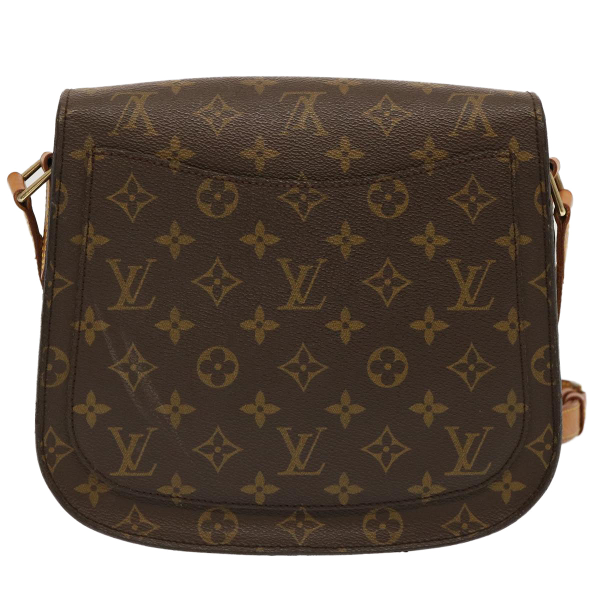 LOUIS VUITTON Monogram Saint Cloud GM Shoulder Bag M51242 LV Auth bs13478