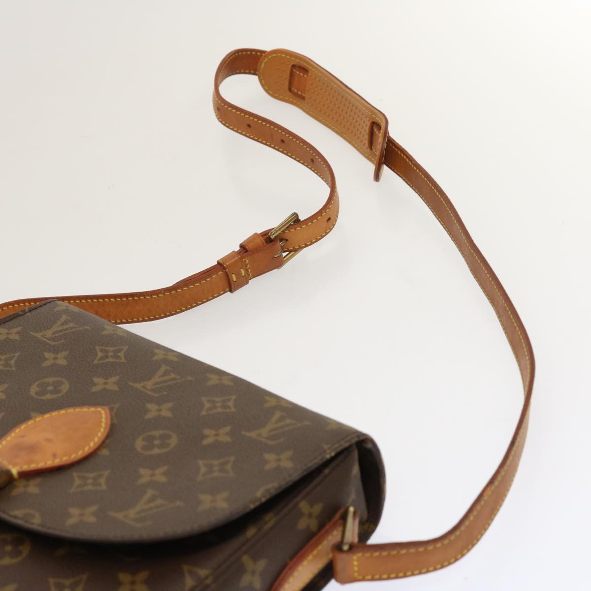 LOUIS VUITTON Monogram Saint Cloud GM Shoulder Bag M51242 LV Auth bs13478