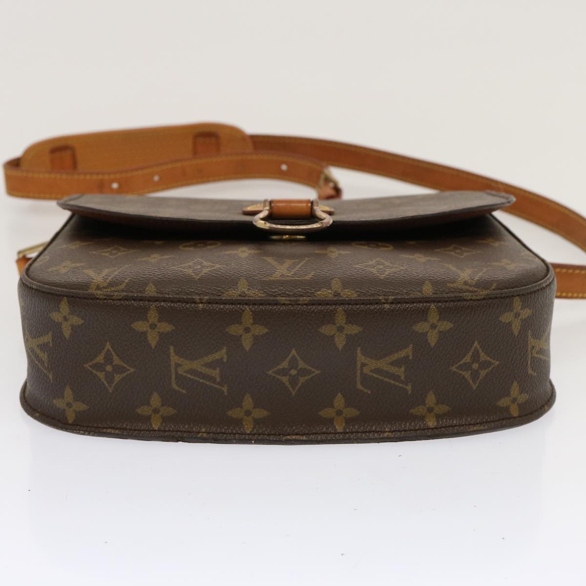 LOUIS VUITTON Monogram Saint Cloud GM Shoulder Bag M51242 LV Auth bs13478