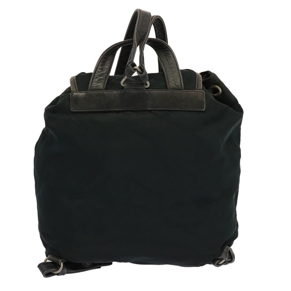 PRADA Backpack Nylon Green Auth bs13480 - 0