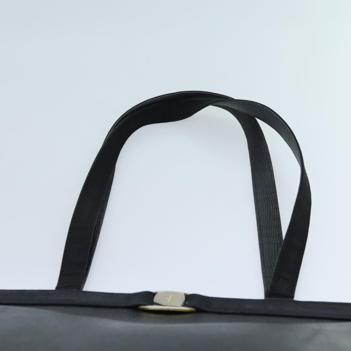 Salvatore Ferragamo Shoulder Bag Leather 3Set Black Auth bs13500