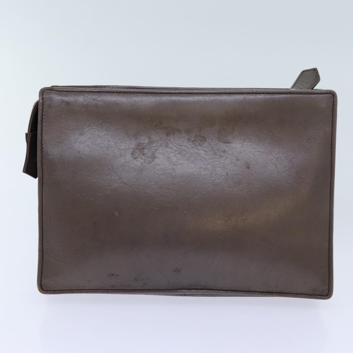 SAINT LAURENT Hand Bag Canvas 4Set Beige Black Brown Auth bs13503