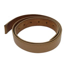 LOUIS VUITTON Belt Leather 95/38 Beige LV Auth bs13504-2