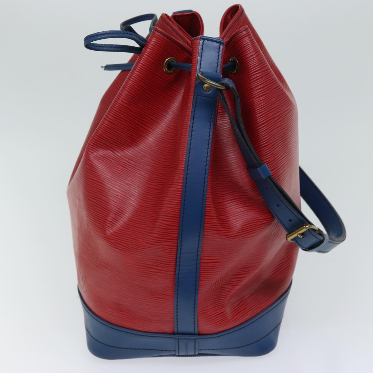 LOUIS VUITTON Epi Noe Shoulder Bag Bicolor Red Blue M44084 LV Auth bs13511