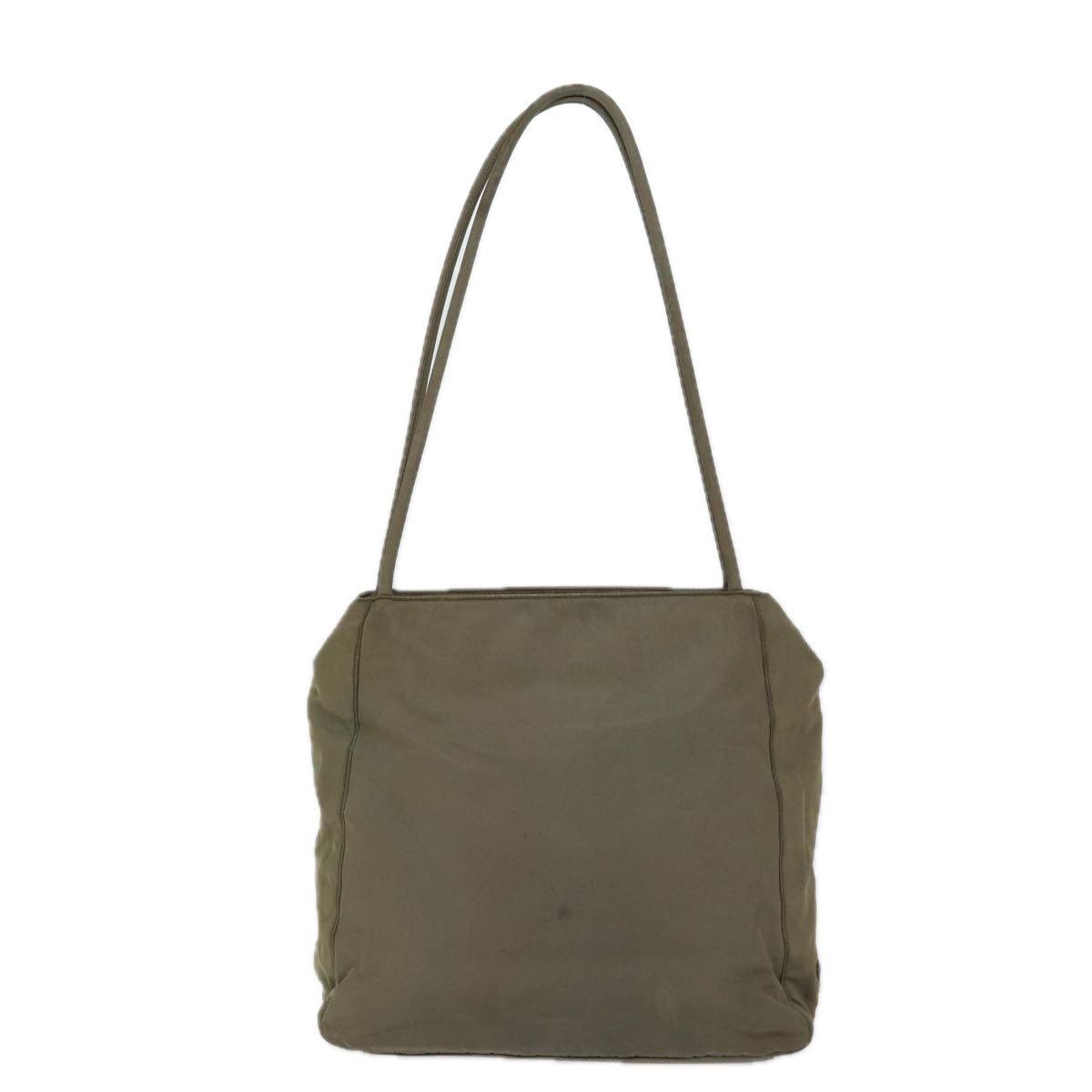 PRADA Shoulder Bag Nylon Khaki Auth bs13512 - 0