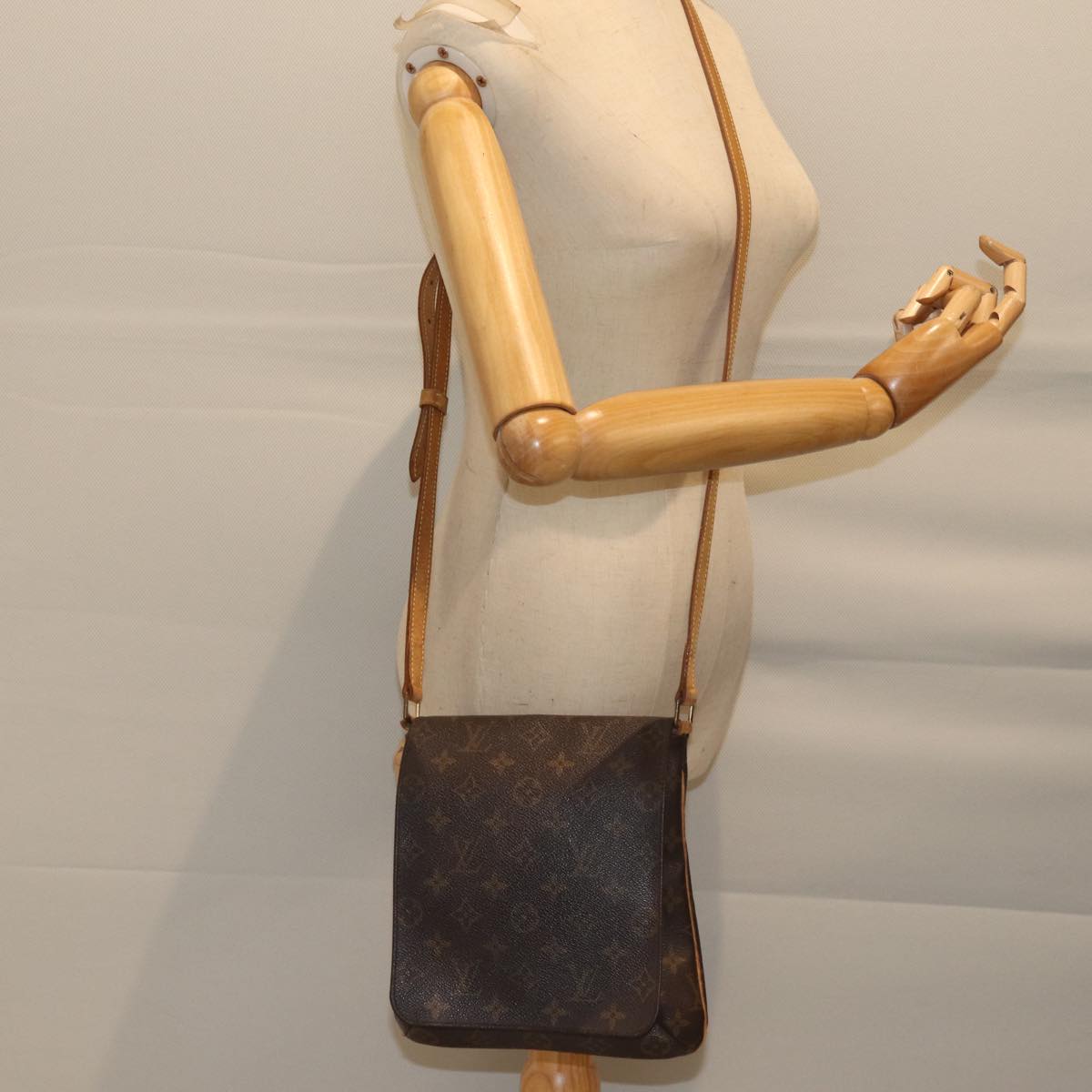 LOUIS VUITTON Monogram Musette Salsa Long Shoulder Bag M51387 LV Auth bs13534