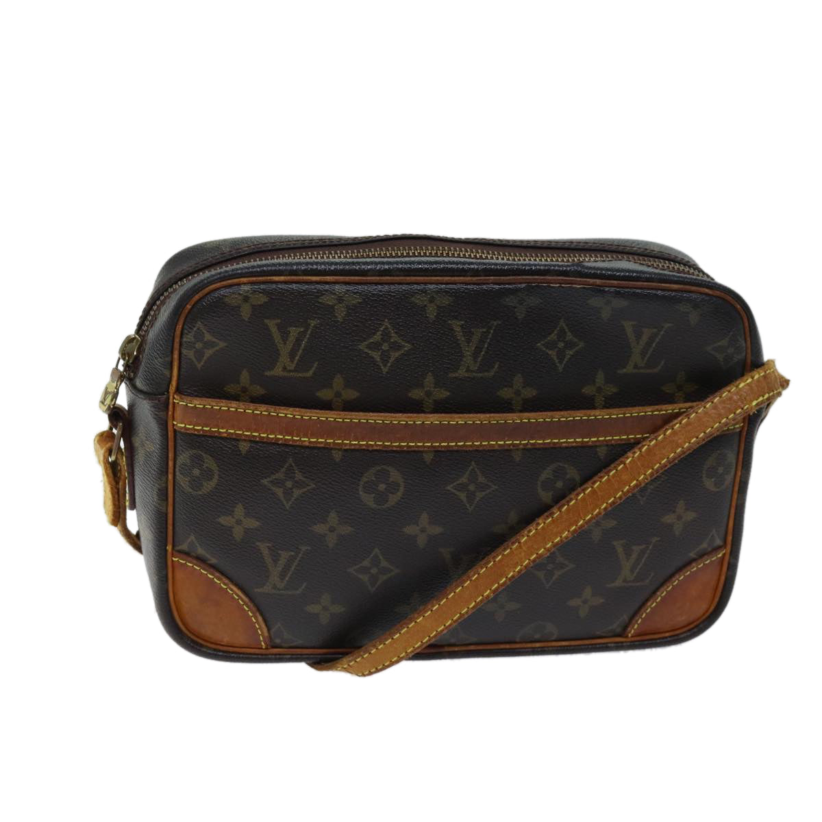 LOUIS VUITTON Monogram Trocadero 27 Shoulder Bag M51274 LV Auth bs13536