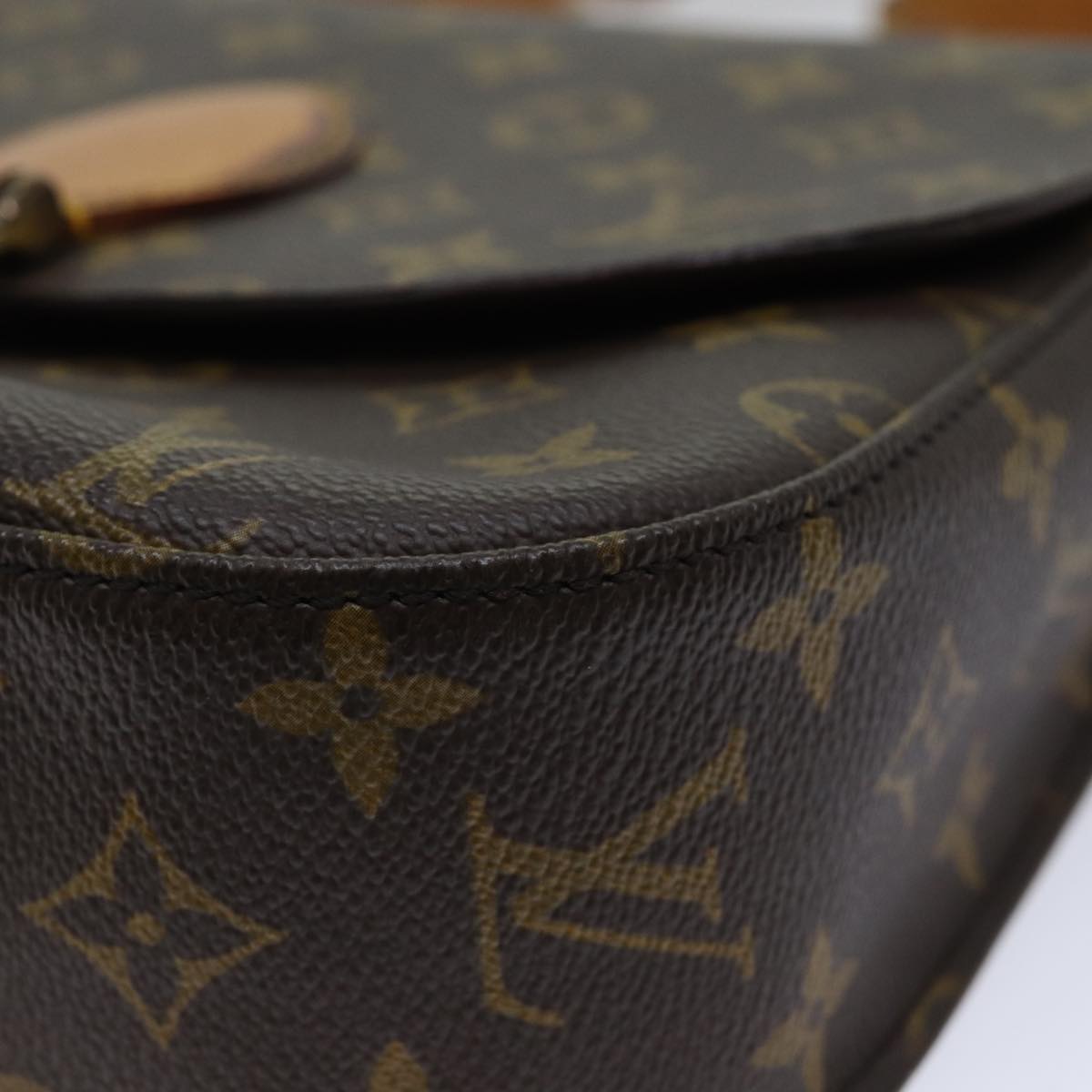 LOUIS VUITTON Monogram Saint Cloud GM Shoulder Bag M51242 LV Auth bs13541