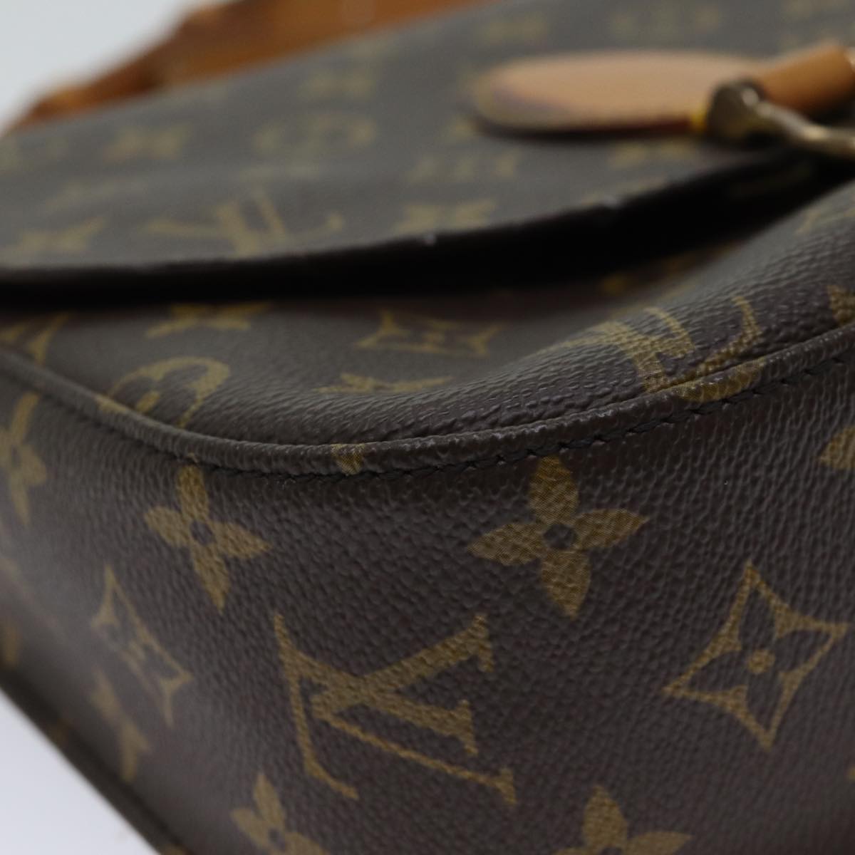 LOUIS VUITTON Monogram Saint Cloud GM Shoulder Bag M51242 LV Auth bs13541