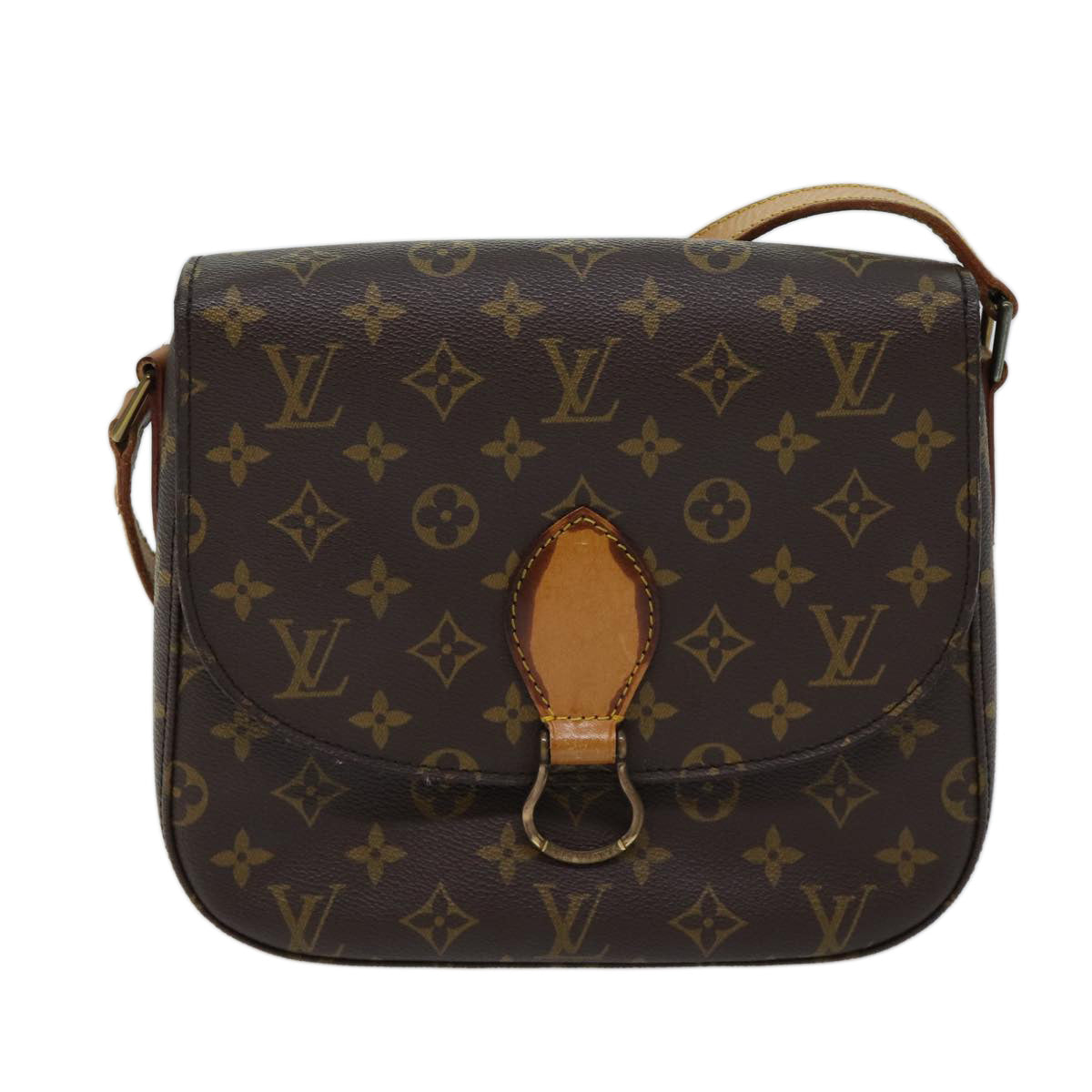 LOUIS VUITTON Monogram Saint Cloud GM Shoulder Bag M51242 LV Auth bs13541