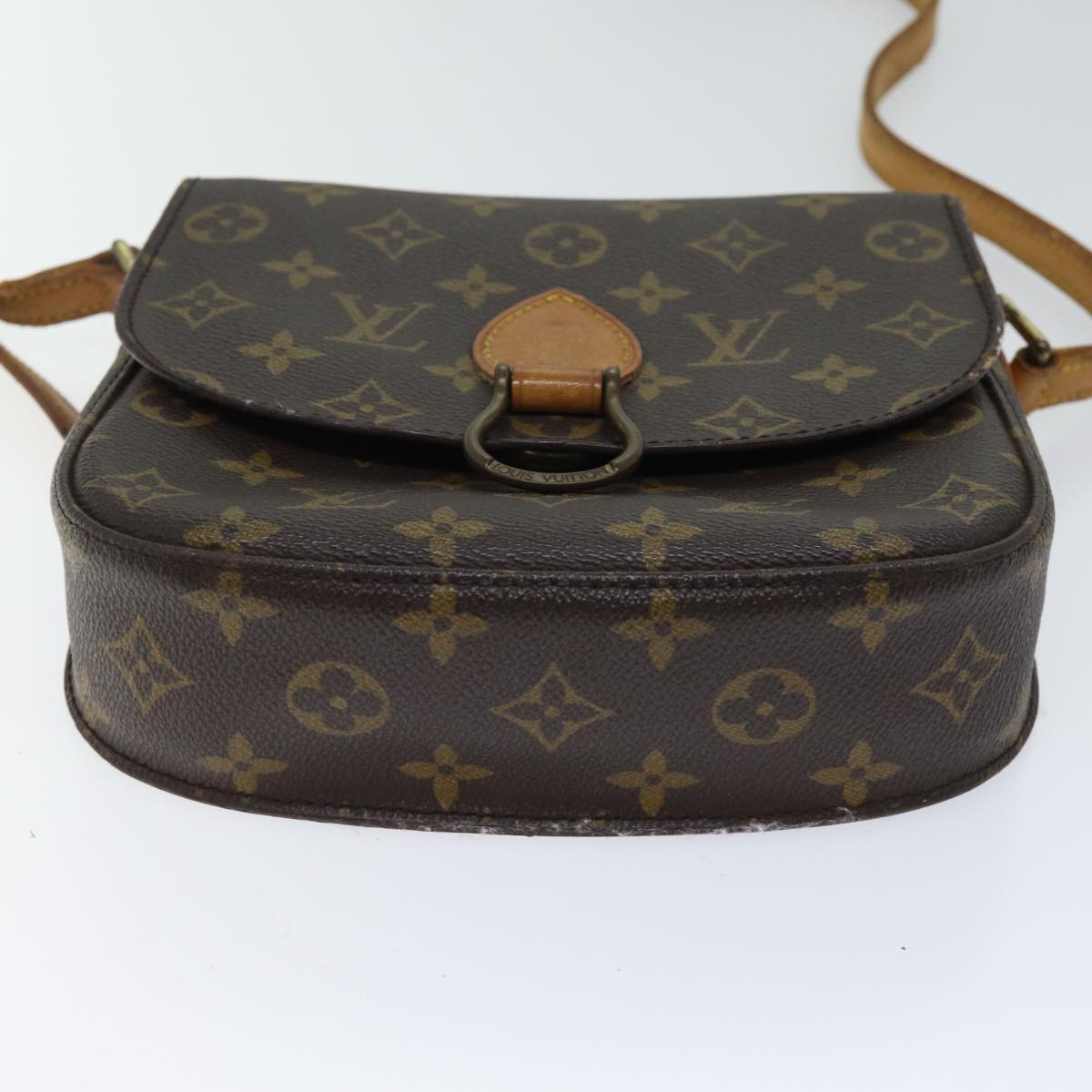 LOUIS VUITTON Monogram Saint Cloud MM Shoulder Bag M51243 LV Auth bs13542