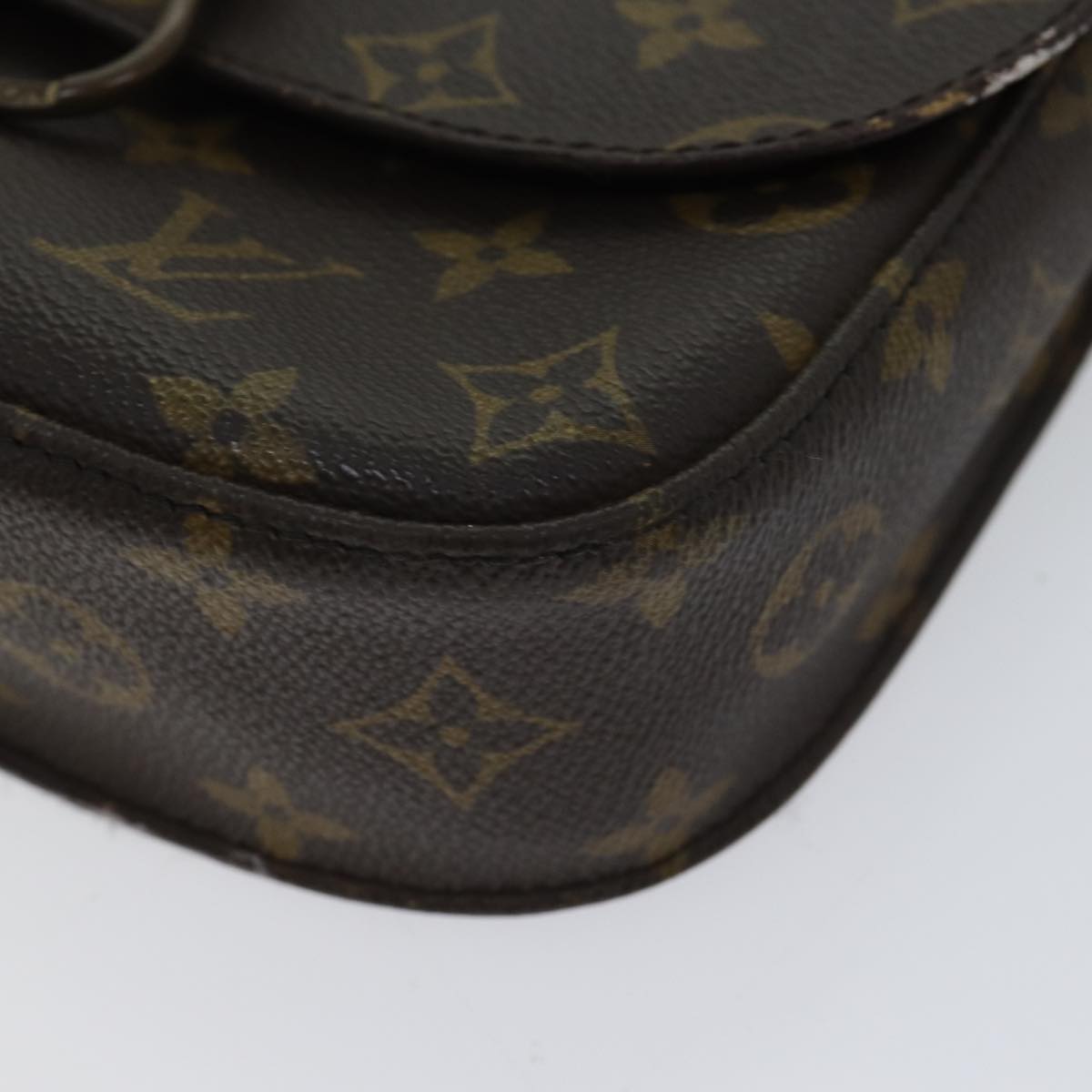 LOUIS VUITTON Monogram Saint Cloud MM Shoulder Bag M51243 LV Auth bs13542