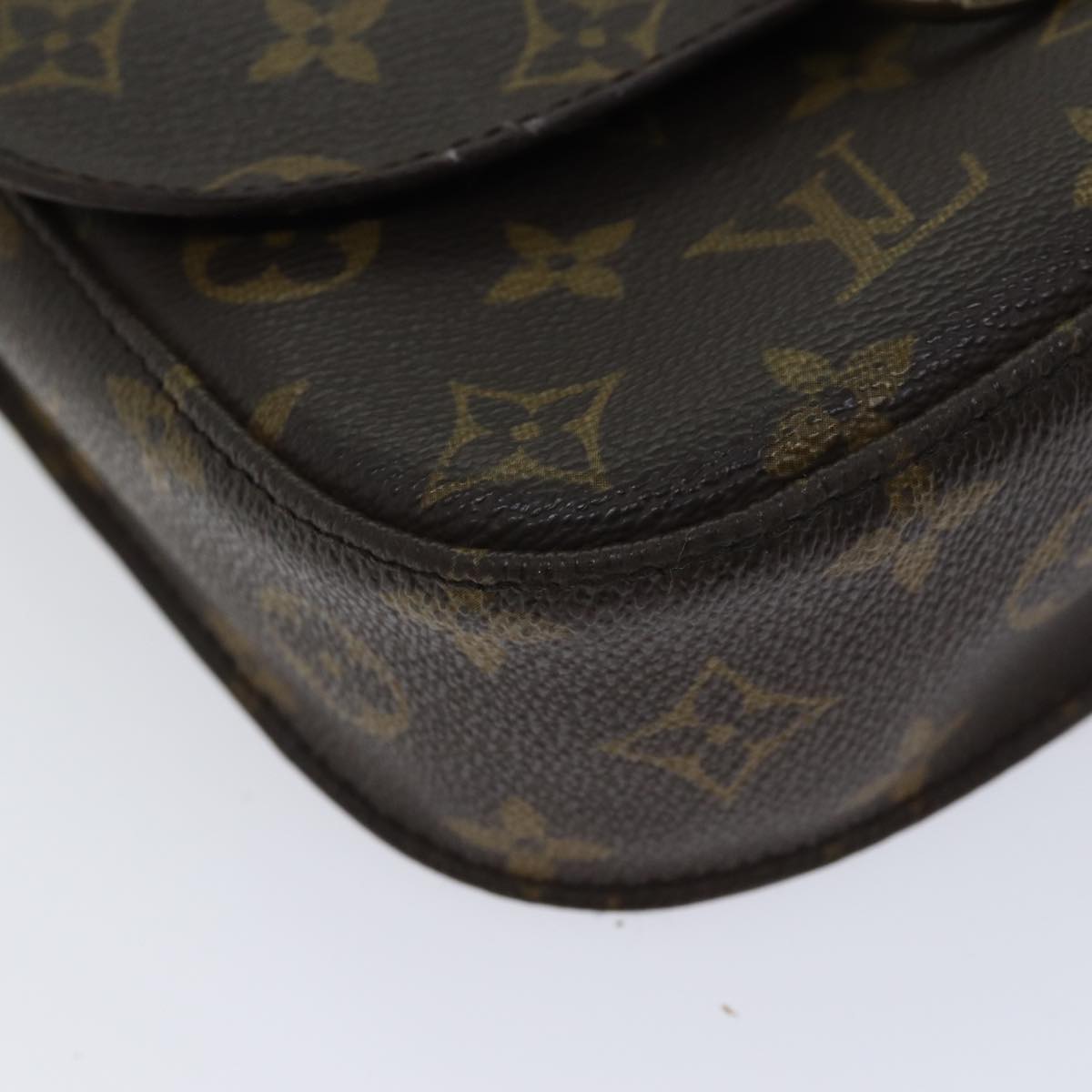 LOUIS VUITTON Monogram Saint Cloud MM Shoulder Bag M51243 LV Auth bs13542