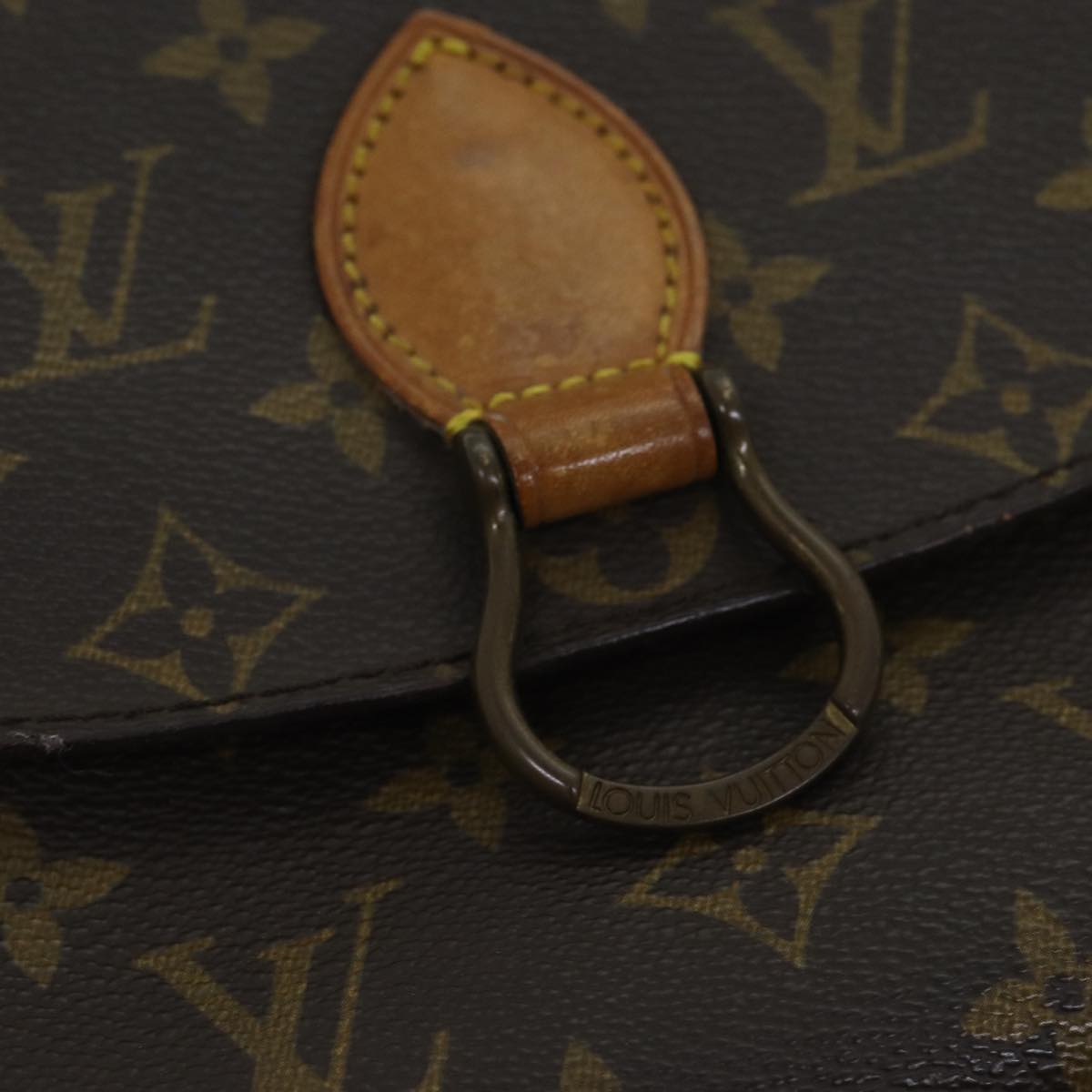 LOUIS VUITTON Monogram Saint Cloud MM Shoulder Bag M51243 LV Auth bs13542