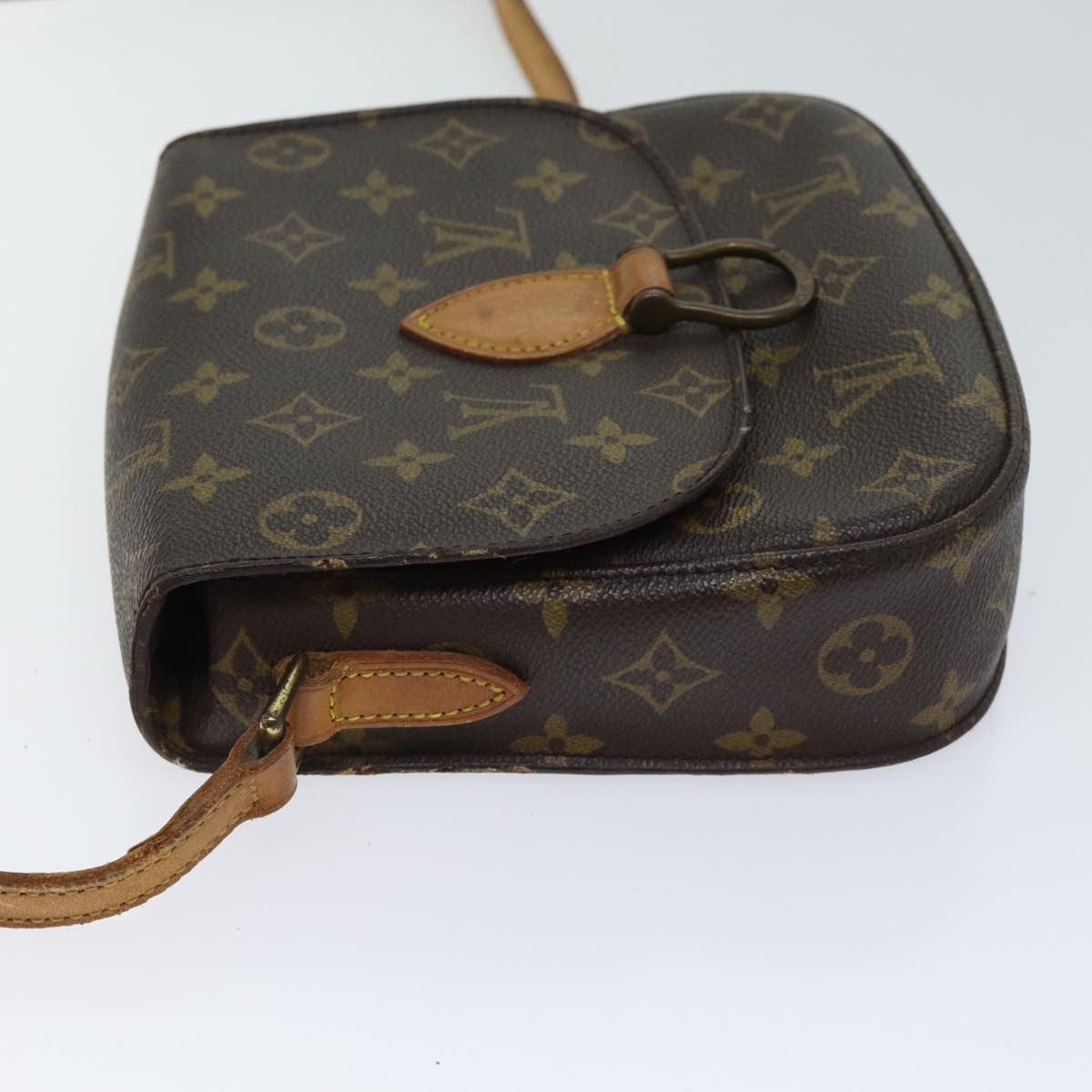 LOUIS VUITTON Monogram Saint Cloud MM Shoulder Bag M51243 LV Auth bs13542