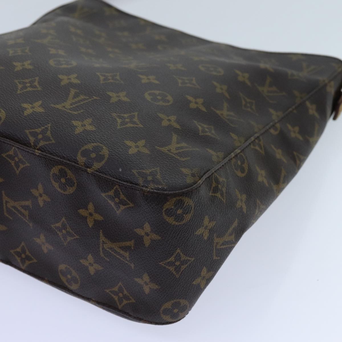 LOUIS VUITTON Monogram Looping GM Shoulder Bag M51145 LV Auth bs13543