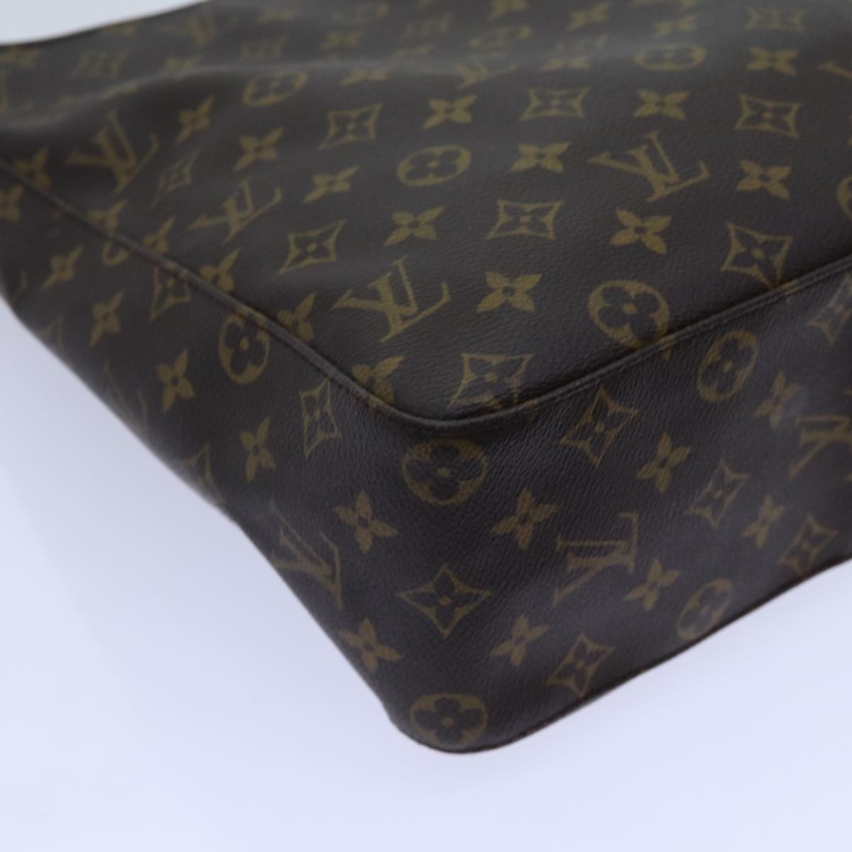 LOUIS VUITTON Monogram Looping GM Shoulder Bag M51145 LV Auth bs13543