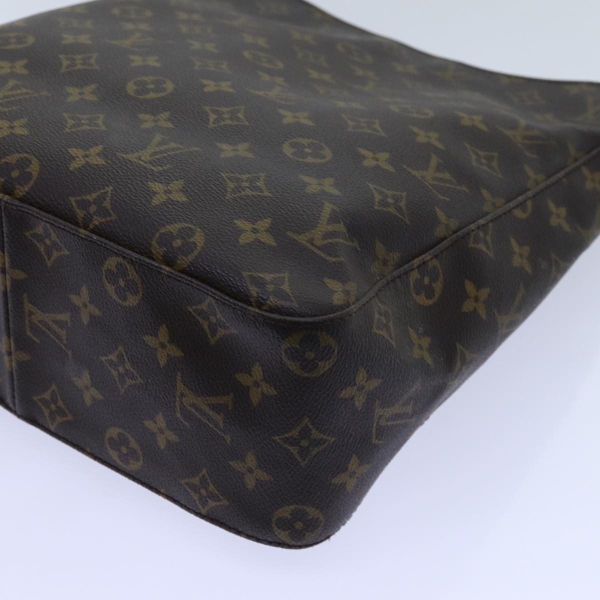 LOUIS VUITTON Monogram Looping GM Shoulder Bag M51145 LV Auth bs13543