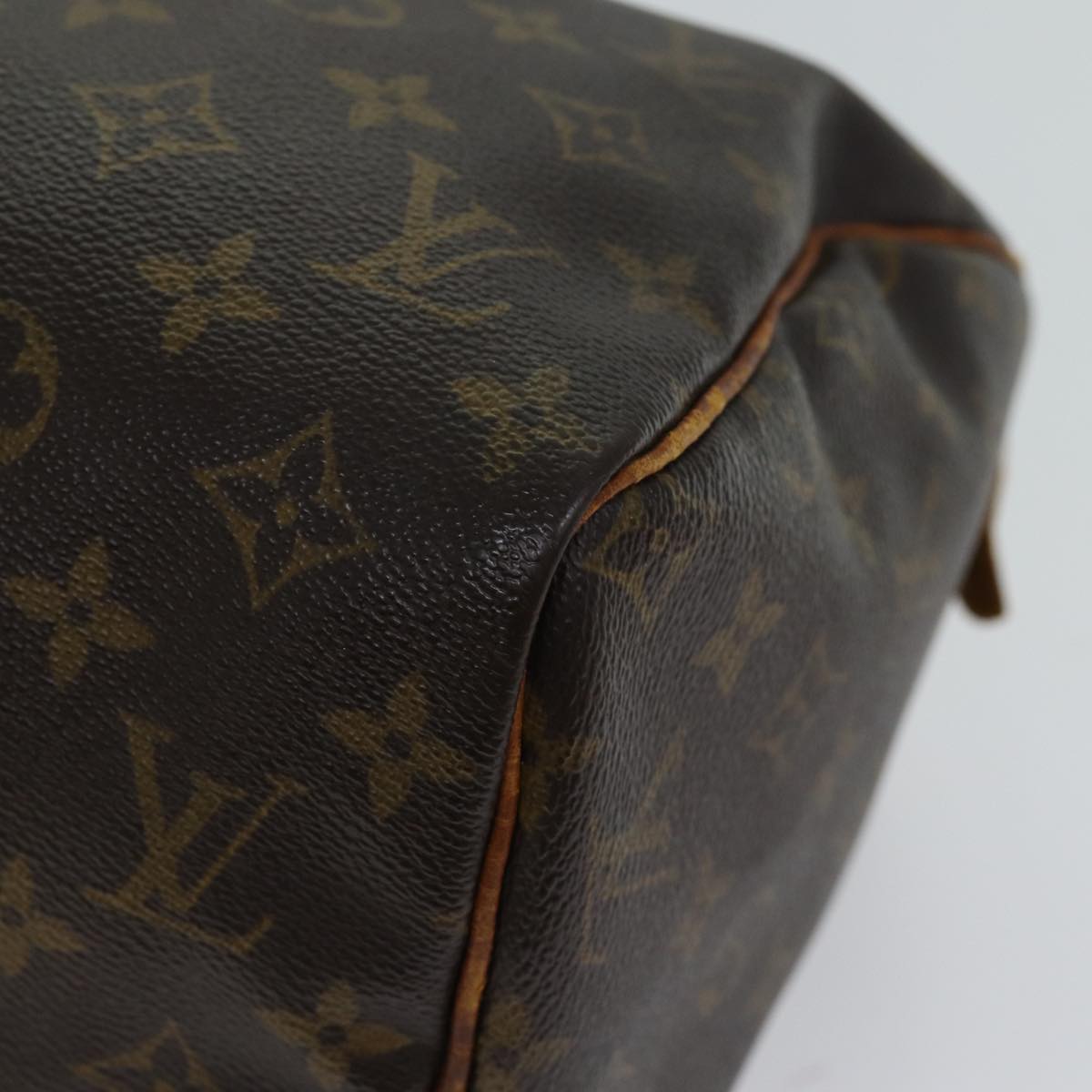 LOUIS VUITTON Monogram Speedy 30 Hand Bag M41526 LV Auth bs13548