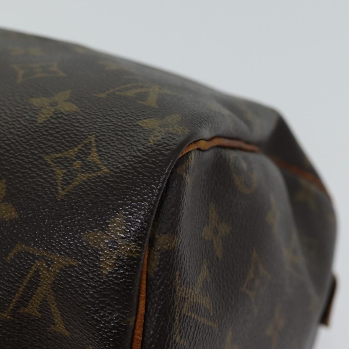 LOUIS VUITTON Monogram Speedy 30 Hand Bag M41526 LV Auth bs13548