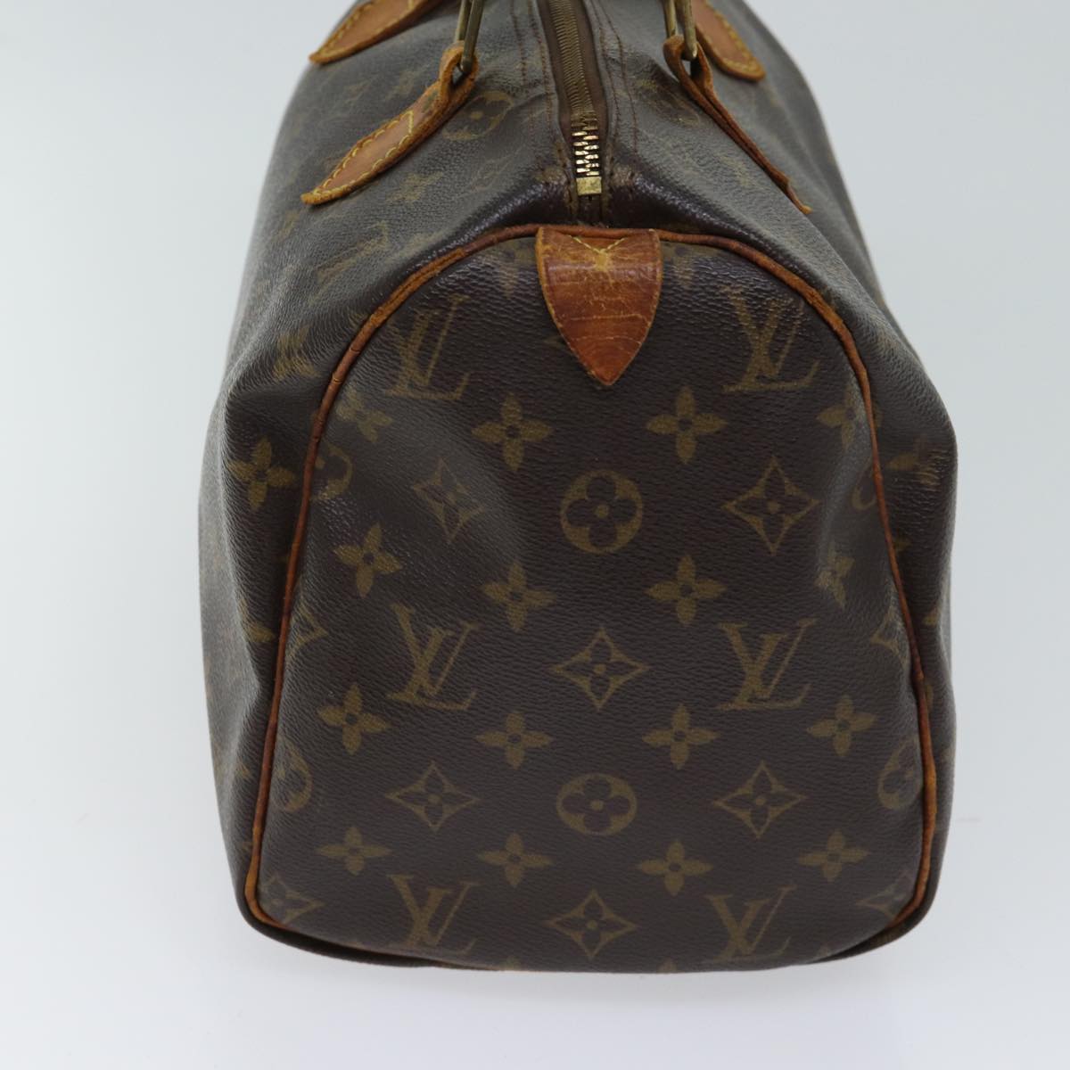 LOUIS VUITTON Monogram Speedy 30 Hand Bag M41526 LV Auth bs13548