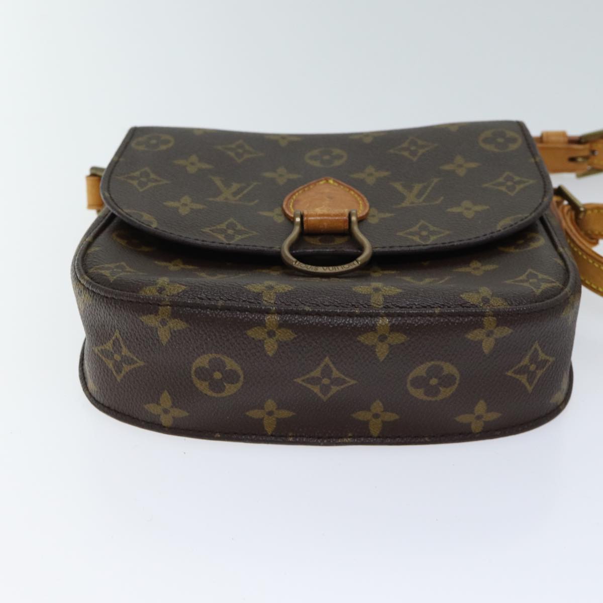 LOUIS VUITTON Monogram Saint Cloud MM Shoulder Bag M51243 LV Auth bs13549