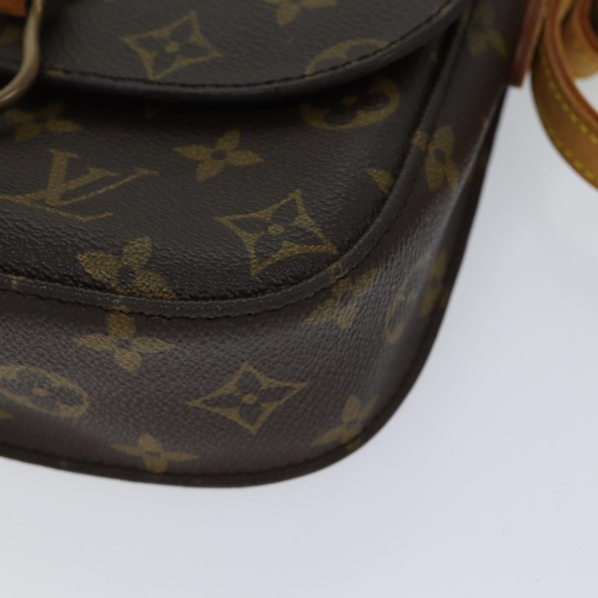 LOUIS VUITTON Monogram Saint Cloud MM Shoulder Bag M51243 LV Auth bs13549