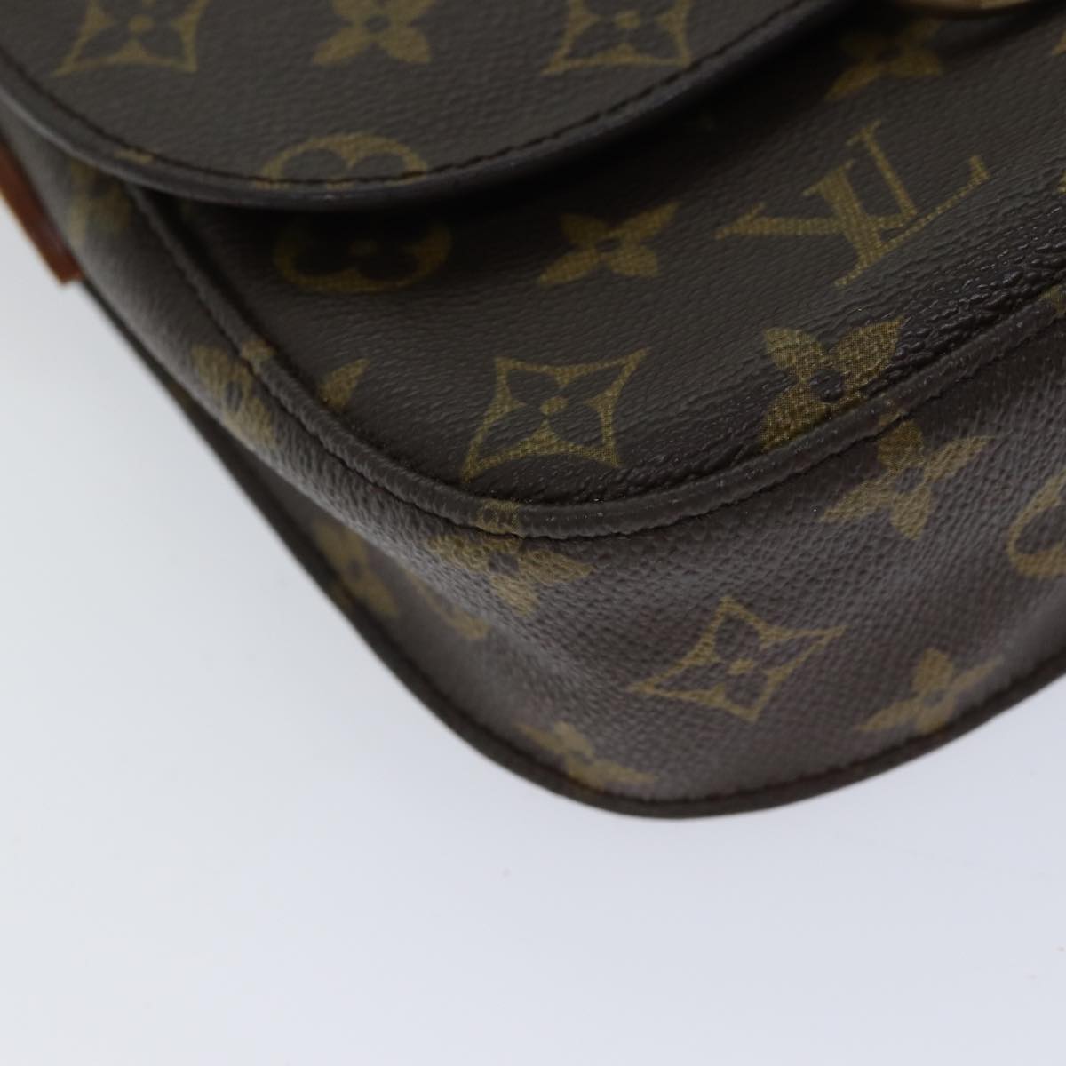 LOUIS VUITTON Monogram Saint Cloud MM Shoulder Bag M51243 LV Auth bs13549